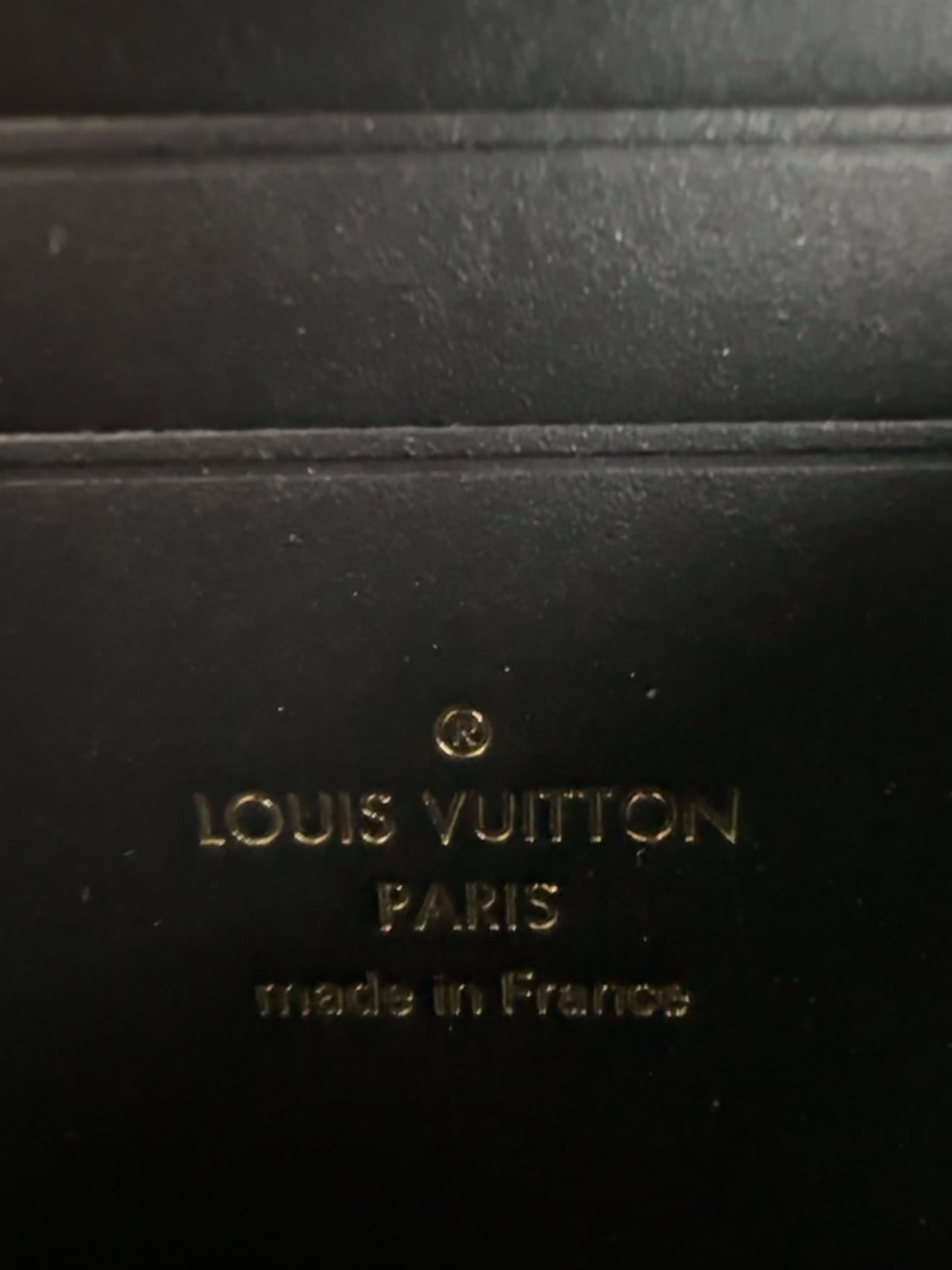 Louis Vuitton Reverse Monogram Dauphine Chain Wallet