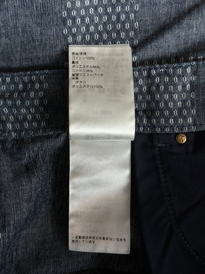 Louis Vuitton Blue Damier Denim Shorts