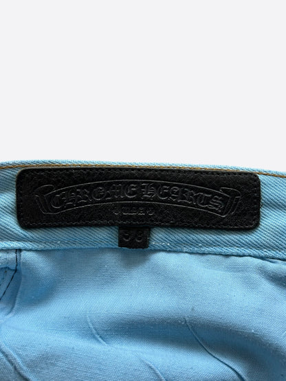 Chrome Hearts Drake Levi's Blue Cross Patch Jeans