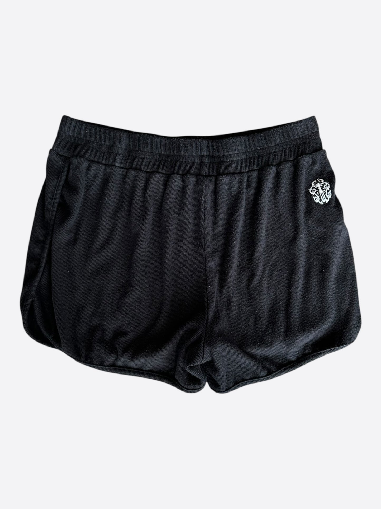 Chrome Hearts Black & White Dagger Women's Shorts
