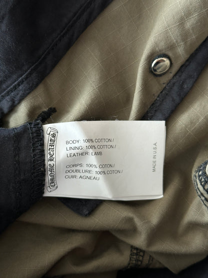 Chrome Hearts Green Camouflage Cargo Pants