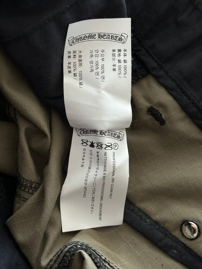 Chrome Hearts Green Camouflage Cargo Pants