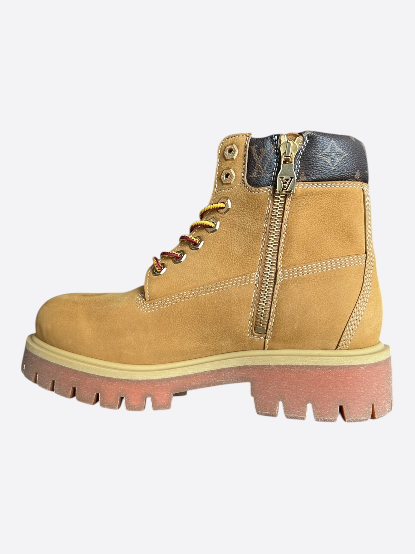 Louis Vuitton Timberland Wheat & Brown Monogram Boots