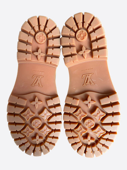 Louis Vuitton Timberland Wheat & Brown Monogram Boots