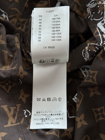 Louis Vuitton Brown Monogram Reversible Coat