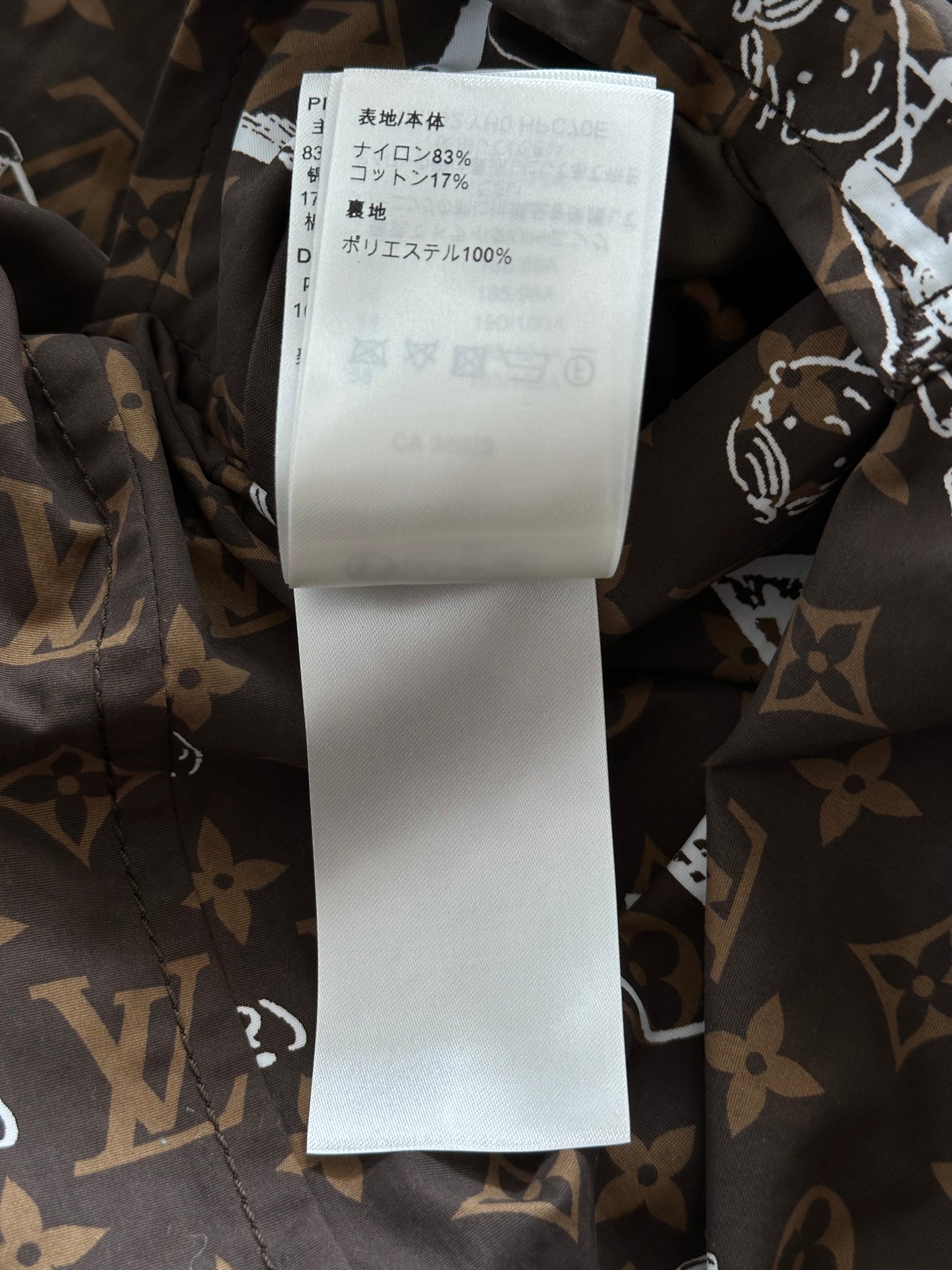 Louis Vuitton Brown Monogram Reversible Coat