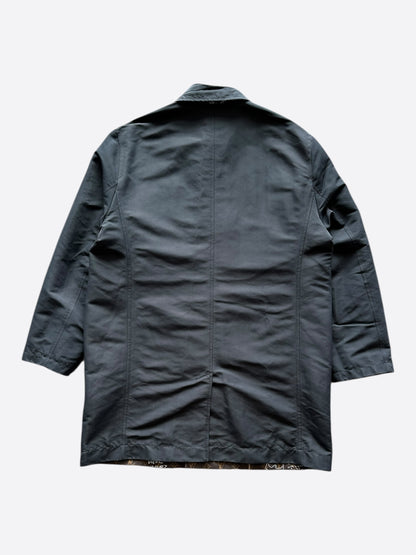 Louis Vuitton Brown Monogram Reversible Coat