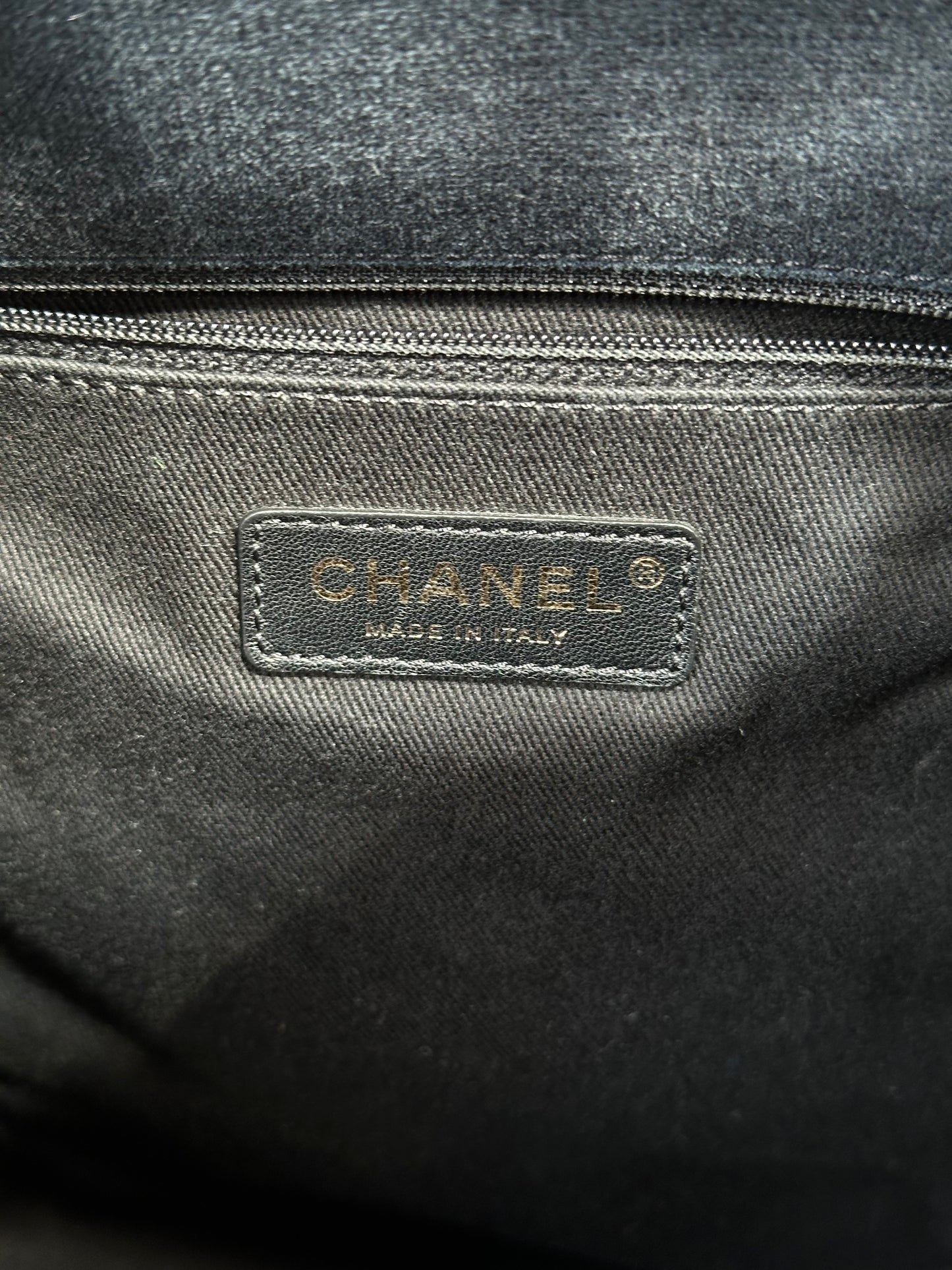 Chanel Navy Paris-Cuba Twist Backpack