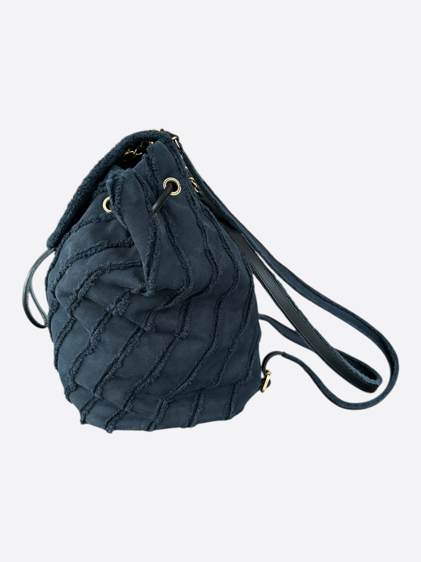 Chanel Navy Paris-Cuba Twist Backpack