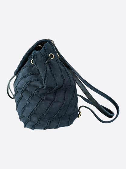 Chanel Navy Paris-Cuba Twist Backpack