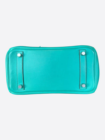 Hermes Blue Swift Birkin 25