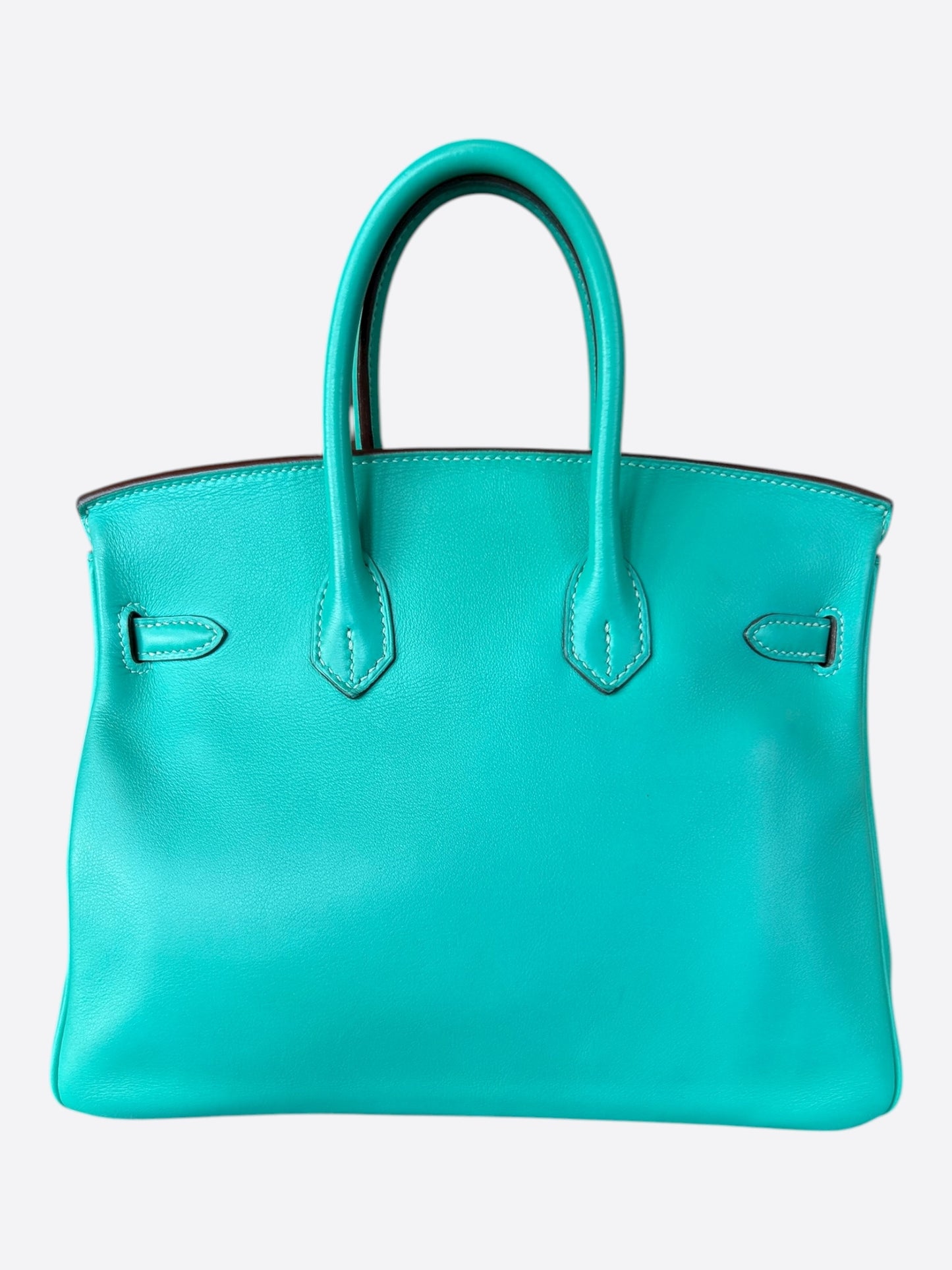 Hermes Blue Swift Birkin 25