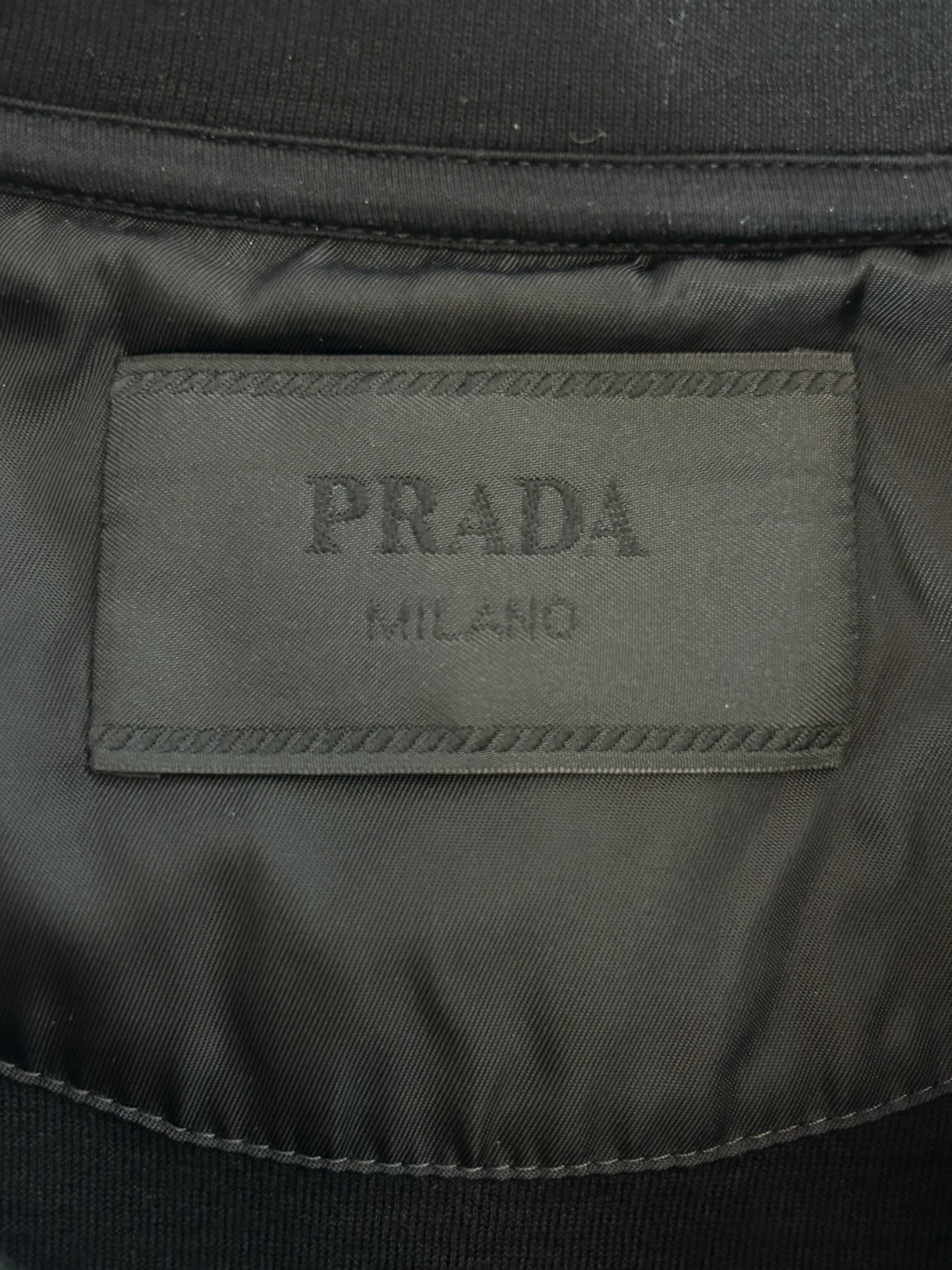 Prada Black Logo Sweater