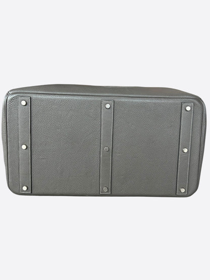 Hermes Etain Togo & Palladium Hardware HAC Birkin 50