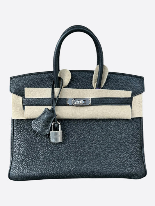 Hermes Black Togo Birkin 25