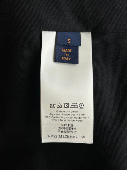 Louis Vuitton Nigo Black & Blue Checkered Fleece