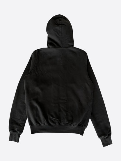 Rick Owens Black Jason Zip Up Hoodie