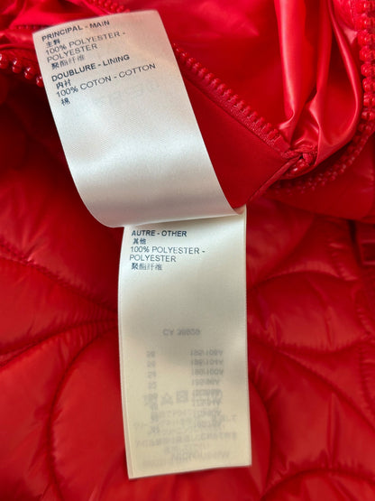 Louis Vuitton Red Flower Monogram Puffer Jacket