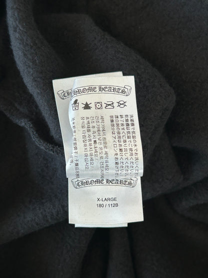 Chrome Hearts Black & White London Horseshoe Logo Hoodie