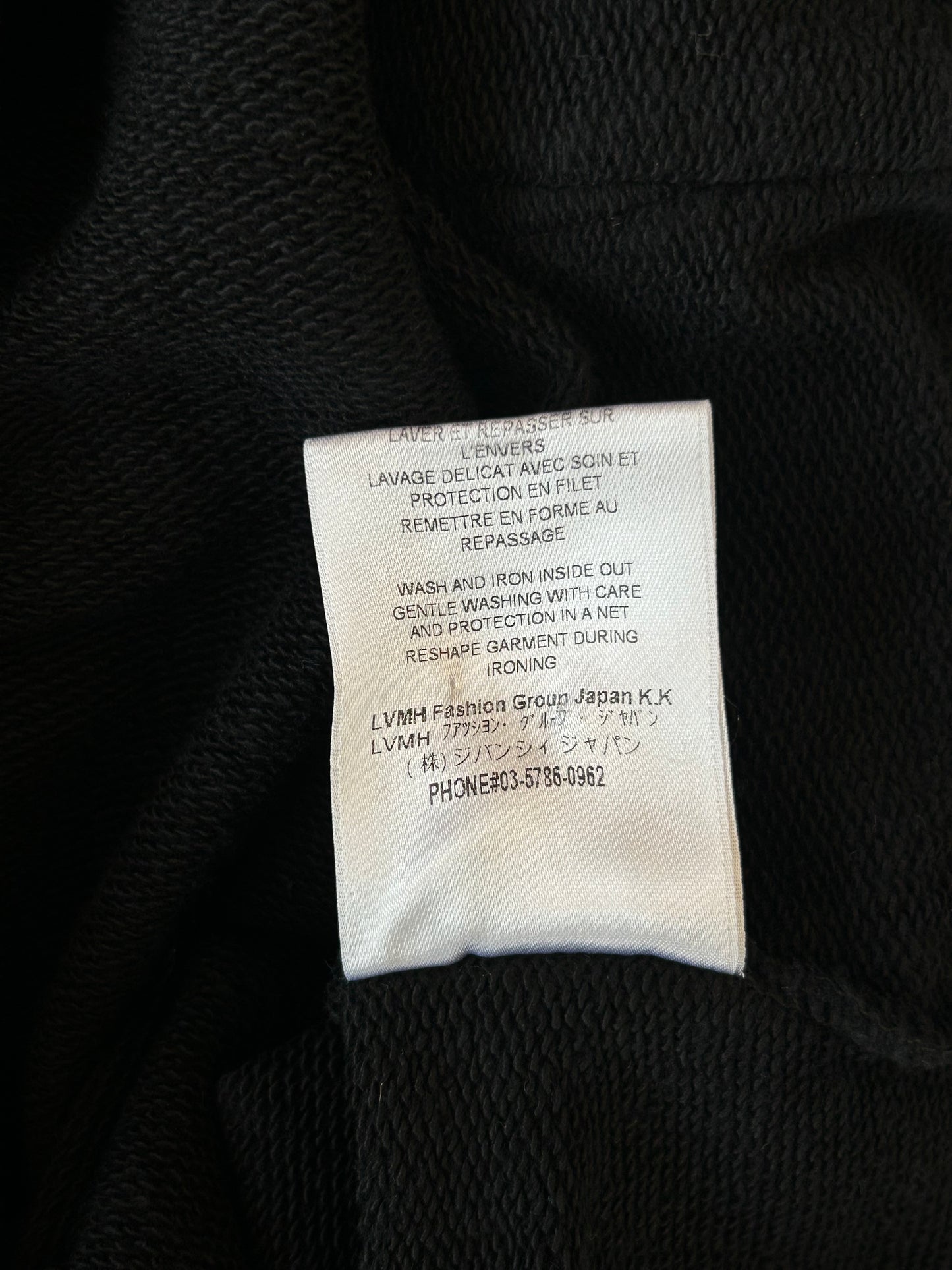 Givenchy Black & Multicolor Signature Logo Hoodie