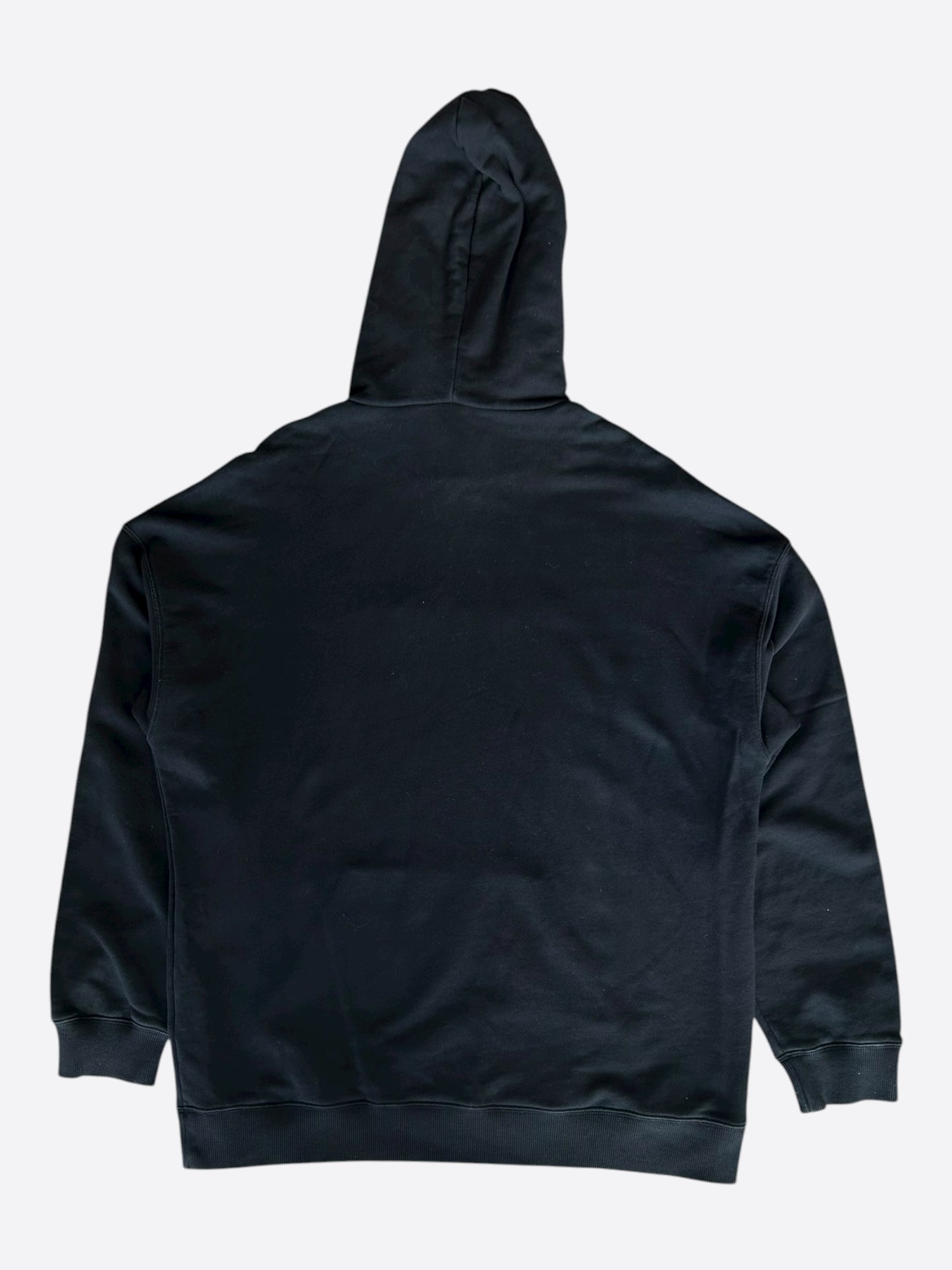 Givenchy Black & Multicolor Signature Logo Hoodie