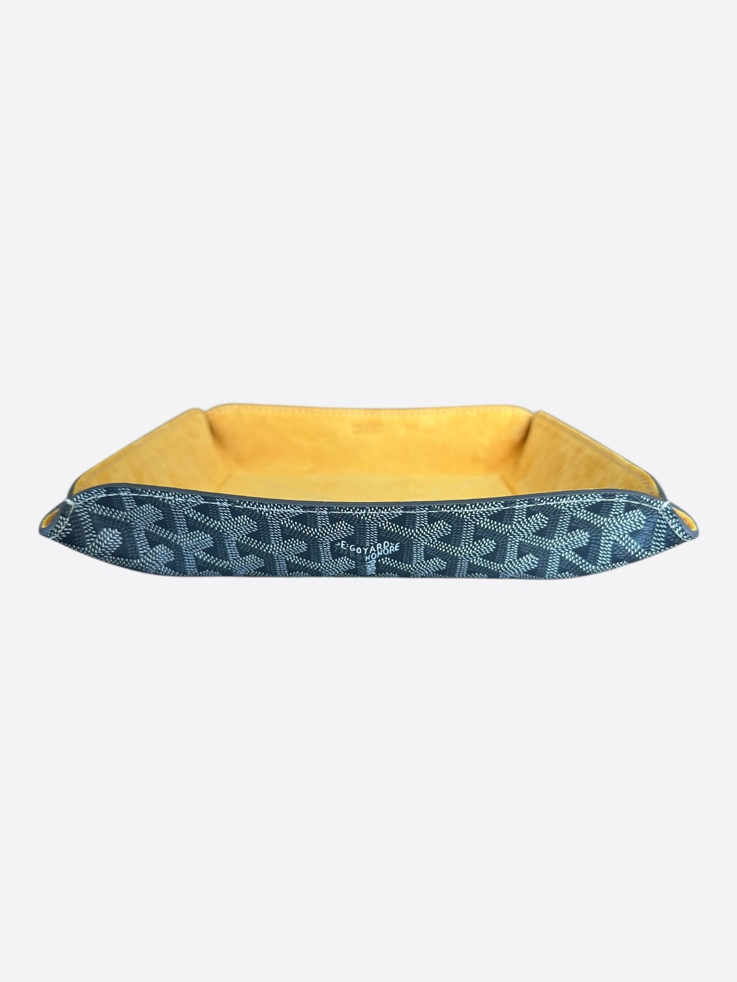 Goyard Grey & Yellow Vide Poche Fourre-Tout Tray