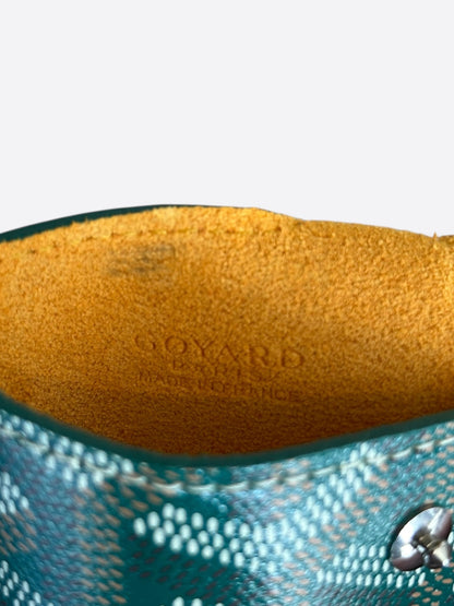 Goyard Green Montmartre PM Glasses Case