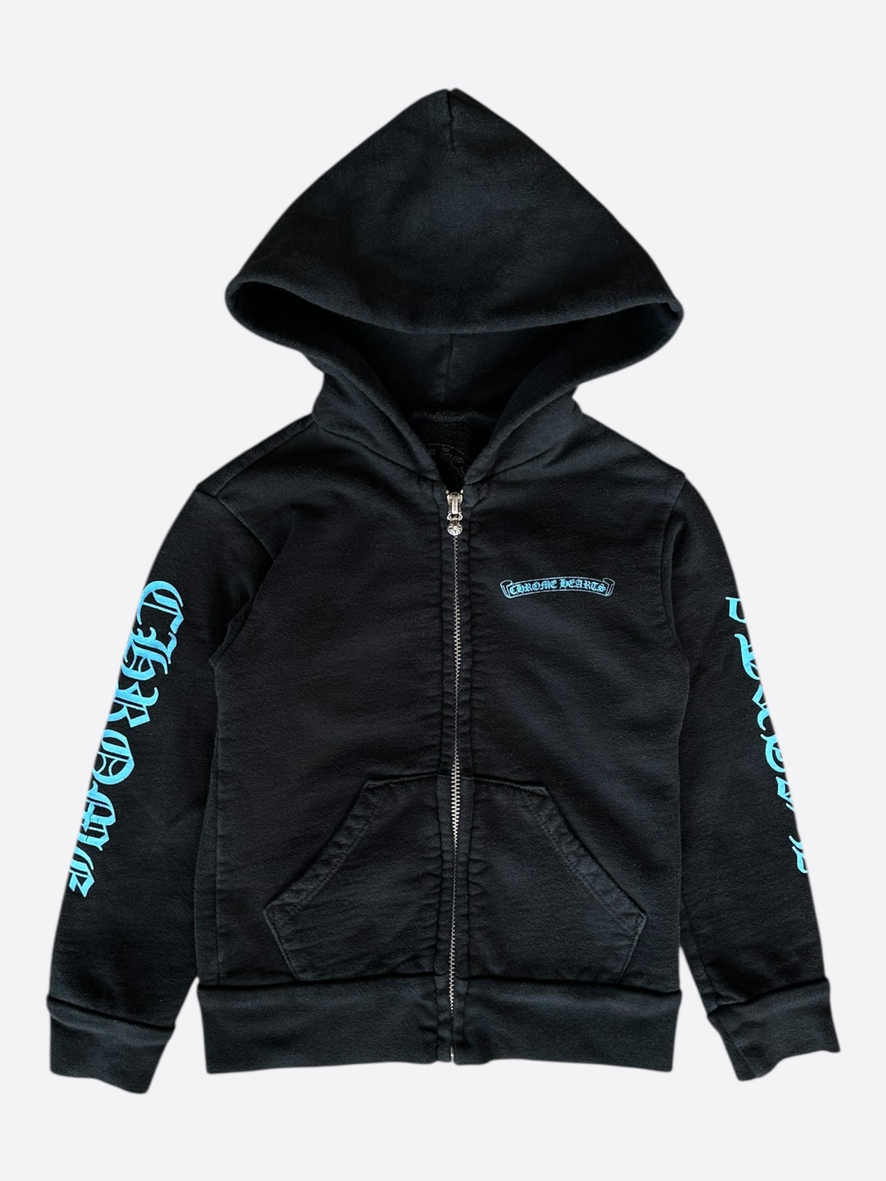 クロムハーツScroll Logo Foti Zip-Up Hoodie クロムハーツScroll Logo Foti Zip-Up Hoodie 【公式通販】