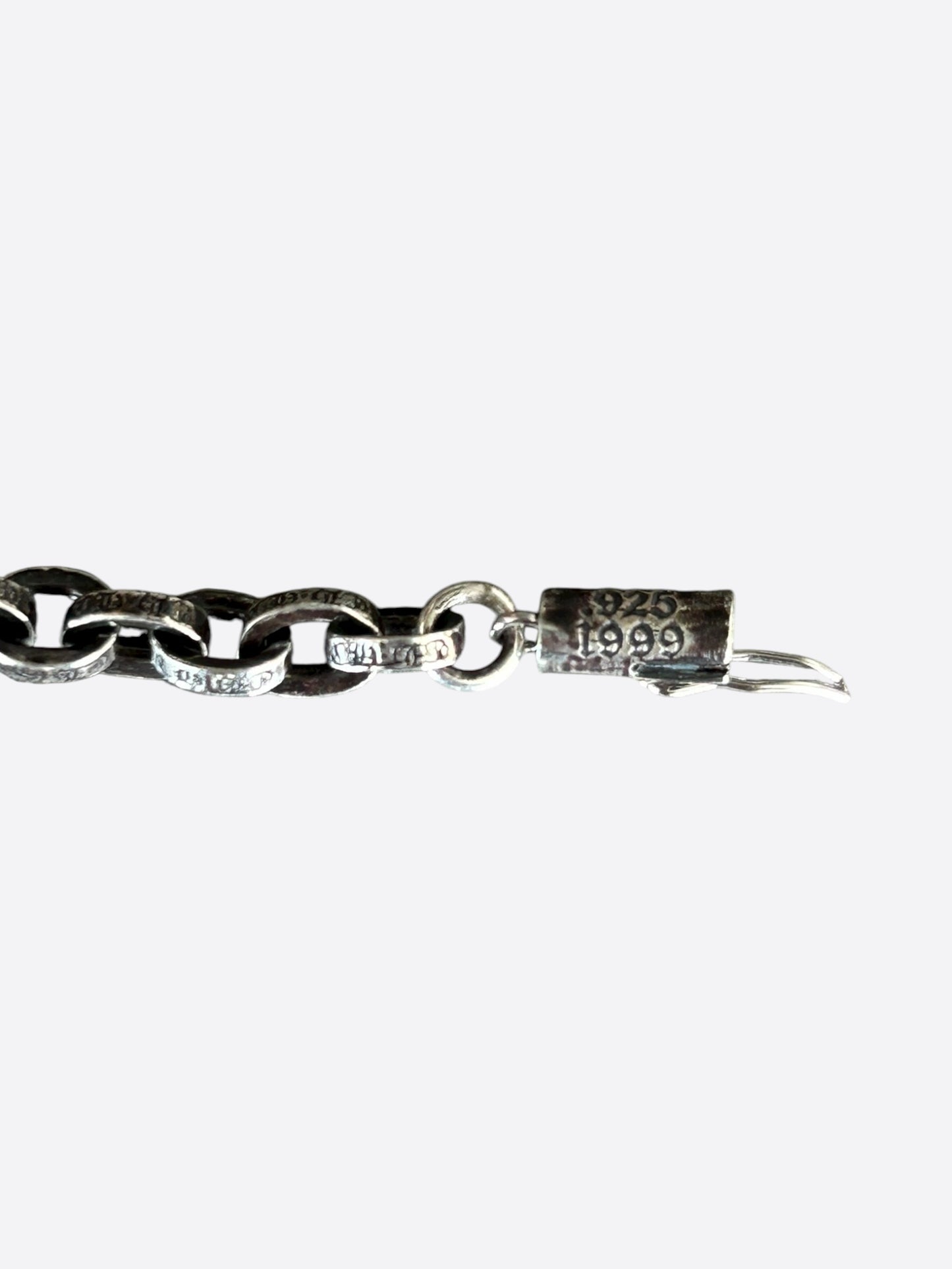 Chrome Hearts Silver Paperchain Bracelet