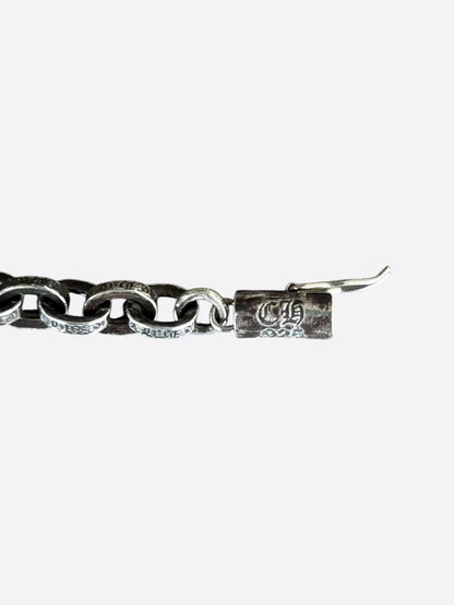 Chrome Hearts Silver Paperchain Bracelet
