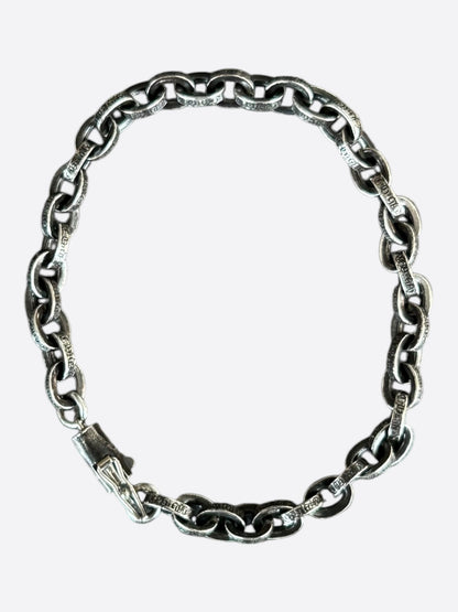 Chrome Hearts Silver Paperchain Bracelet
