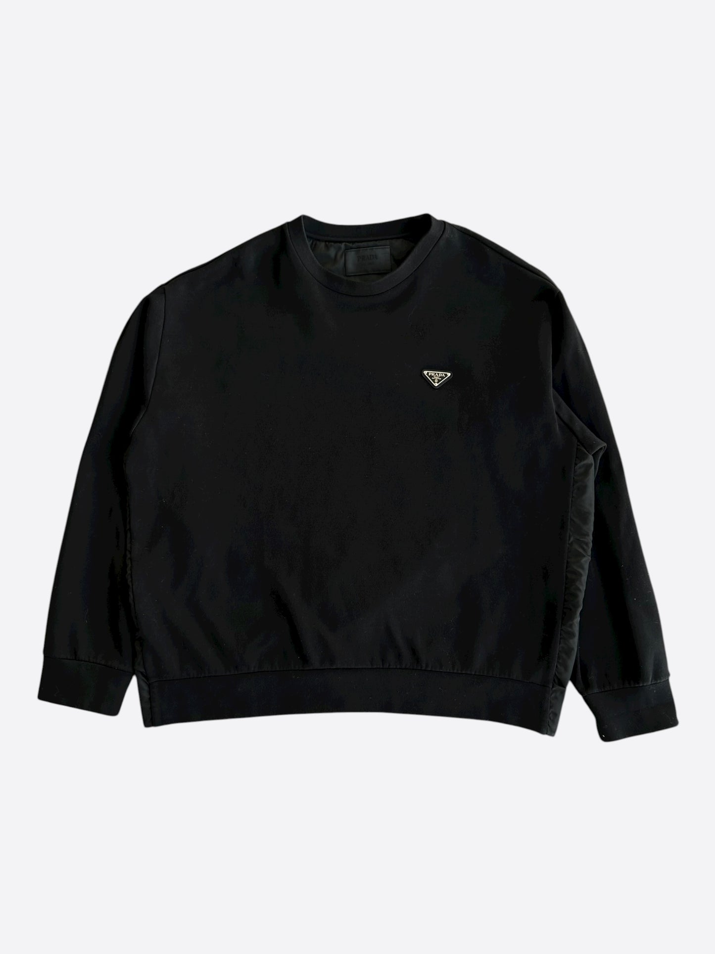 Prada Black Logo Sweater