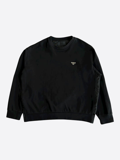 Prada Black Logo Sweater