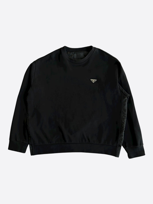 Prada Black Logo Sweater