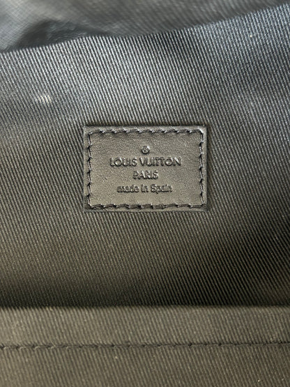 Louis Vuitton Black Shadow Monogram Racer Backpack
