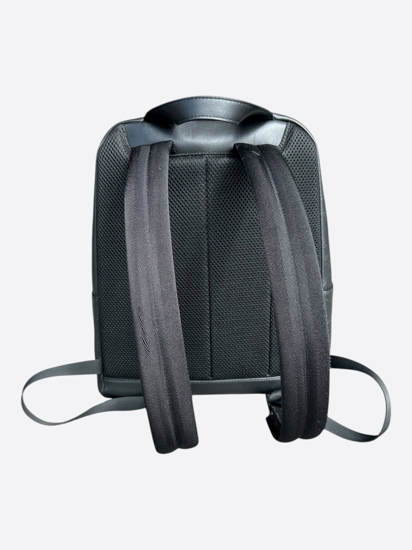 Louis Vuitton Black Shadow Monogram Racer Backpack