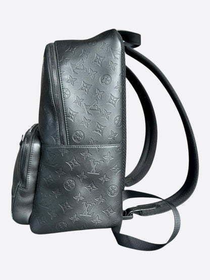 Louis Vuitton Black Shadow Monogram Racer Backpack