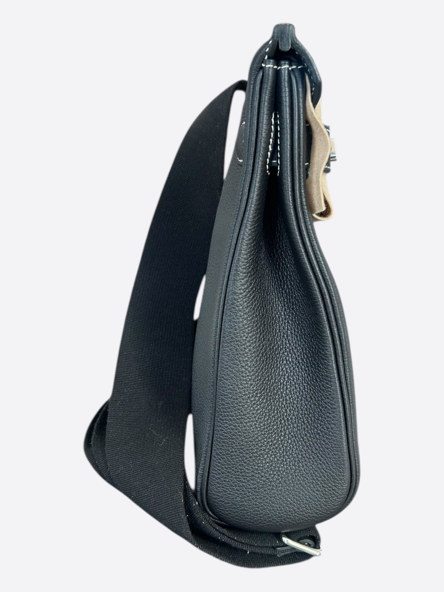 Hermes Black & White HAC A Dos PM Backpack