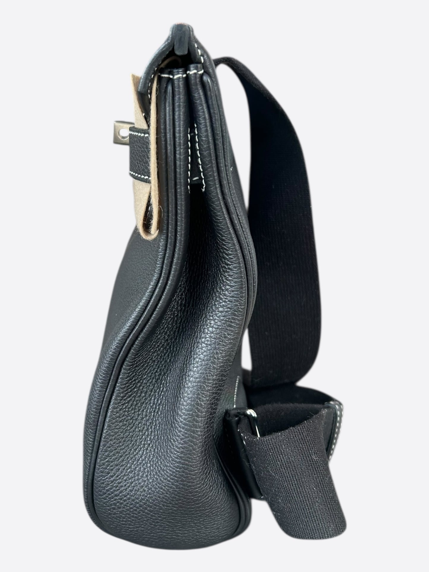 Hermes Black & White HAC A Dos PM Backpack