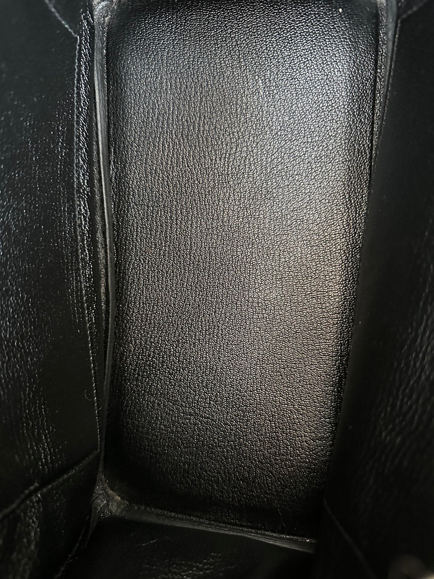 Hermes Black Togo & Rose Gold Hardware Birkin 25