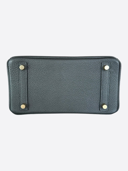 Hermes Black Togo & Gold Hardware Birkin 25
