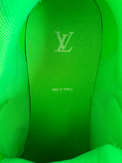 Louis Vuitton Neon Green Monogram Trainers