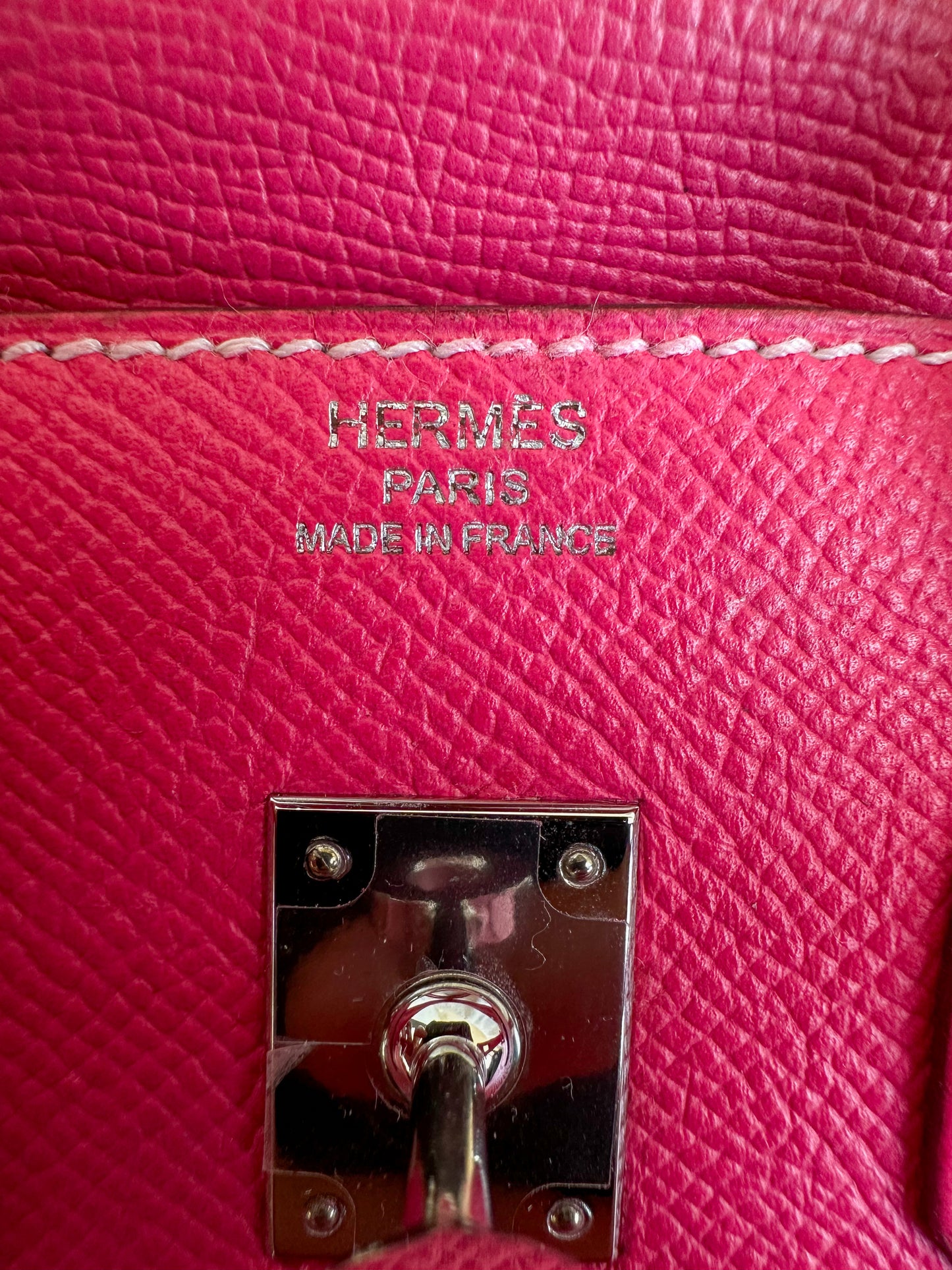 Hermes Pink Togo Birkin 25