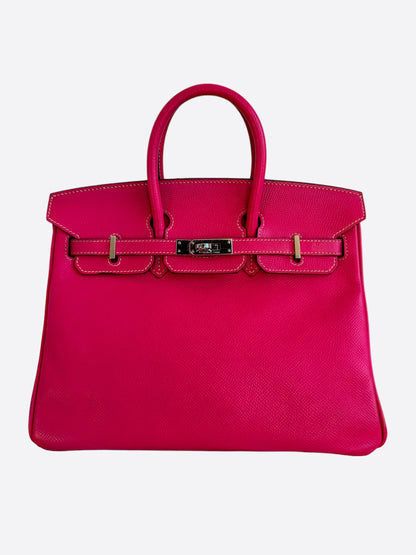 Hermes Pink Togo Birkin 25