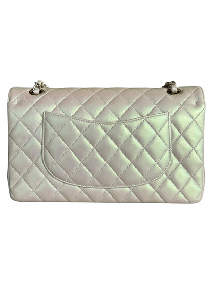 Chanel Ivory Iridescent Small Classic Flap Bag