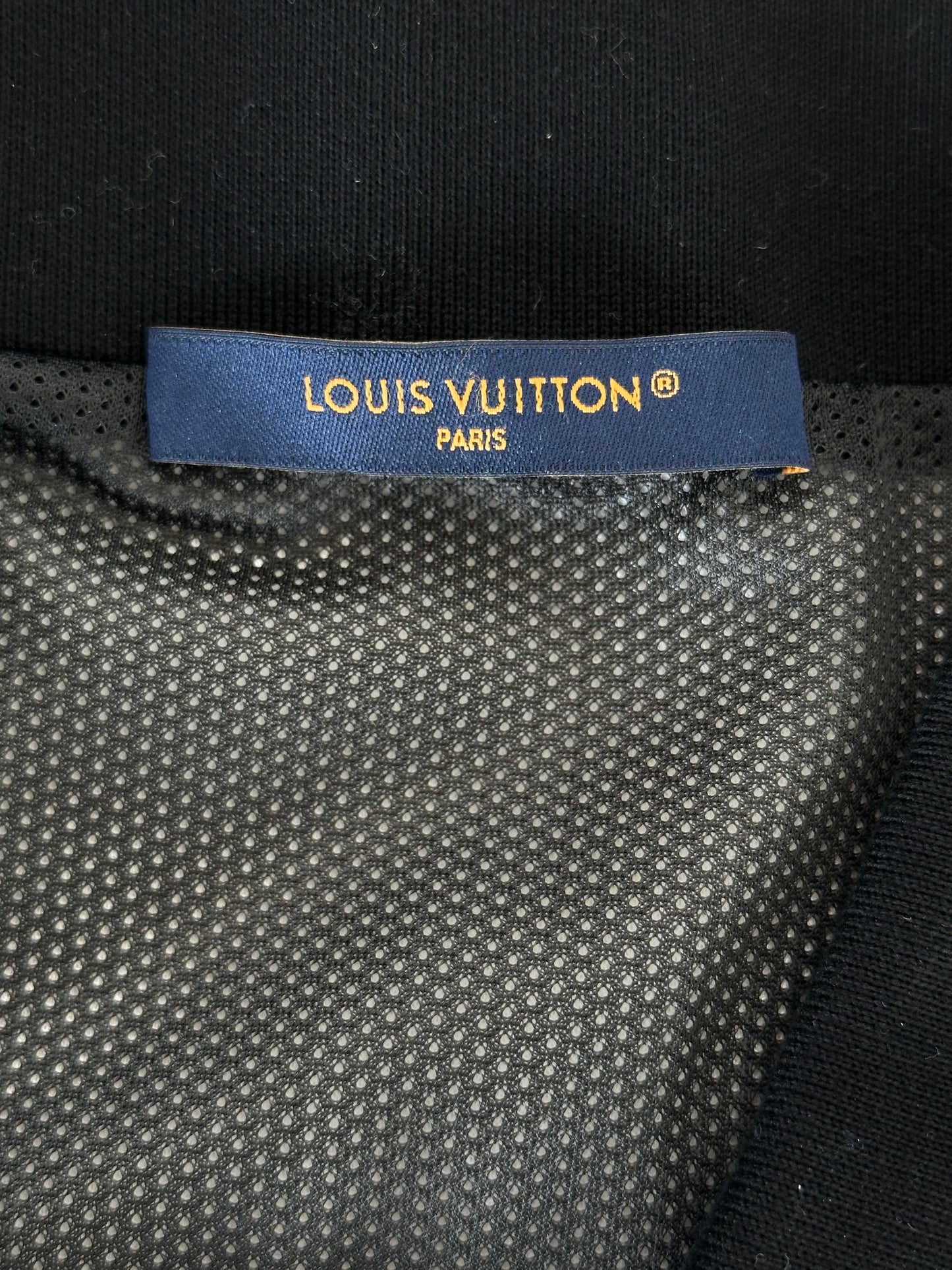 Louis Vuitton Black & White Hybrid Track Jacket