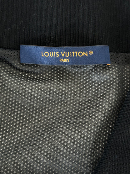 Louis Vuitton Black & White Hybrid Track Jacket