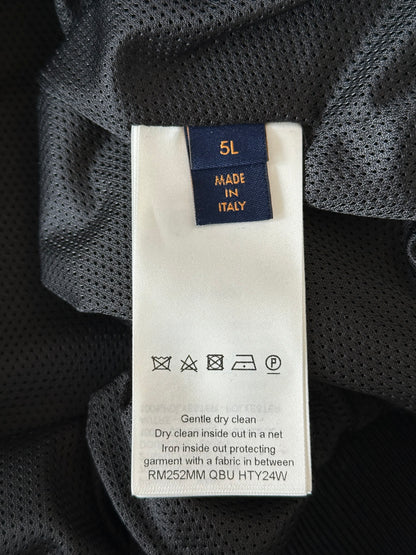 Louis Vuitton Black & White Hybrid Track Jacket
