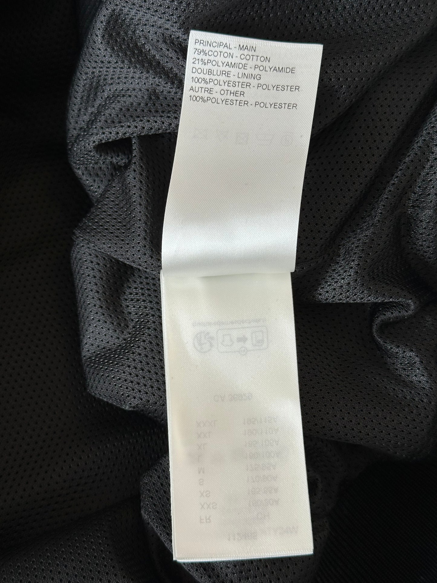 Louis Vuitton Black & White Hybrid Track Jacket