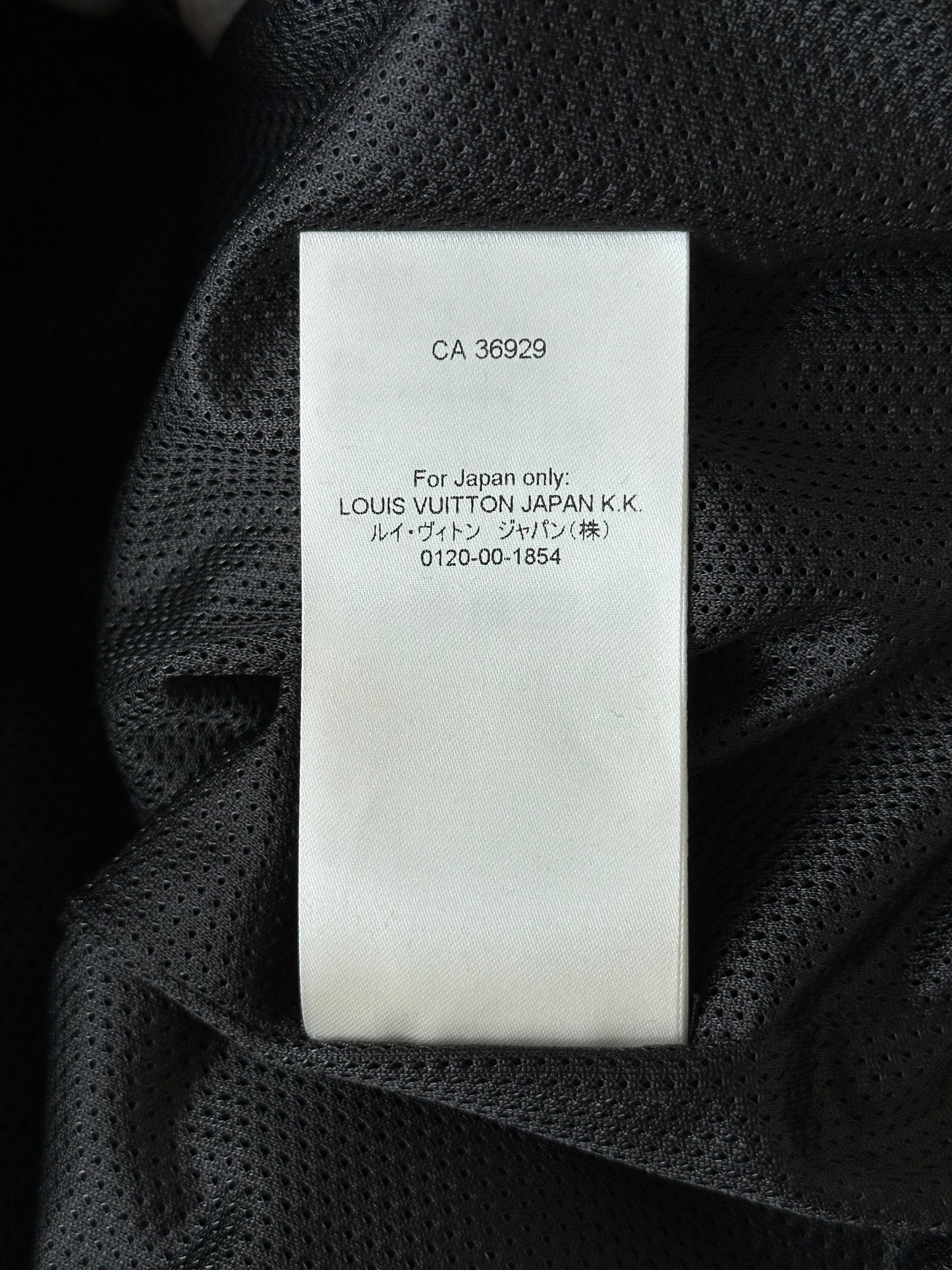 Louis Vuitton Black & White Hybrid Track Jacket